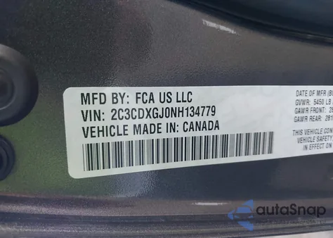 2022 Dodge Charger Scat Pack Widebody from USA, damaged, VIN 2C3CDXGJ0NH134779